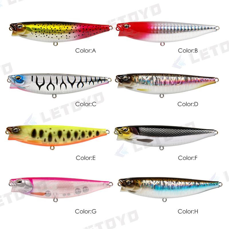 LETOYO 65mm 5g/90mm 10g Surfac - Fishing Lure Swimbait ulasan dan harga