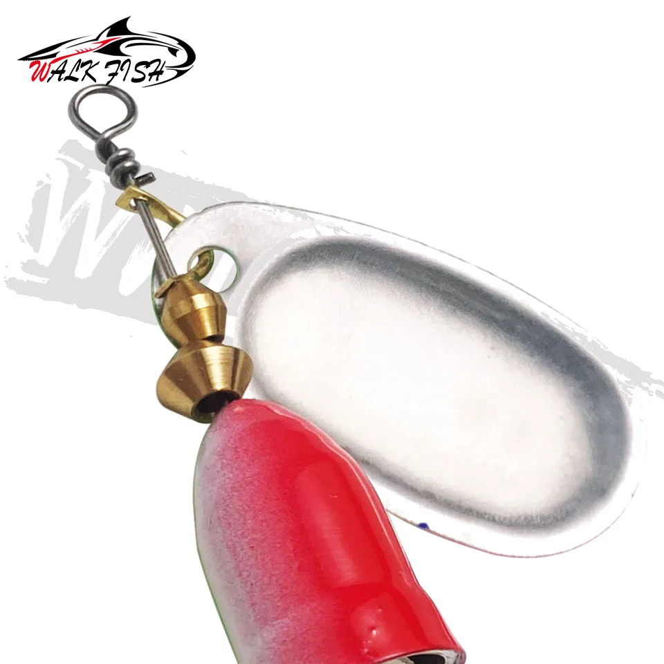 WALK FISH High Quality 1#-5# 5 - Fishing Lure Spinner ulasan dan harga
