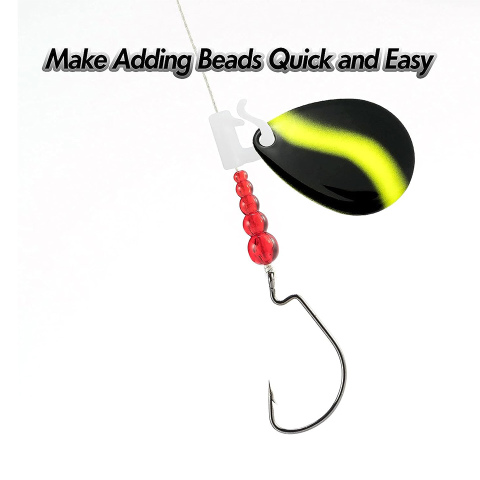 50PCS Stacked Fishing Beads Tr - Fishing Lure Spinner ulasan dan harga