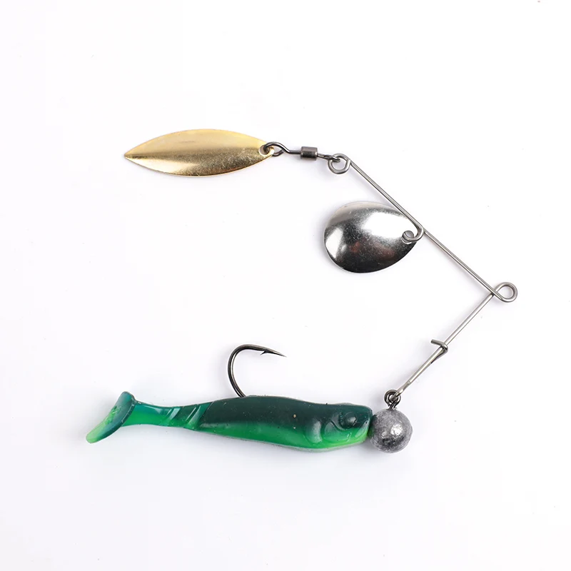 OUTKIT 5pcs 2.5g Spinner Fishi - Fishing Lure Buzzbait ulasan dan harga