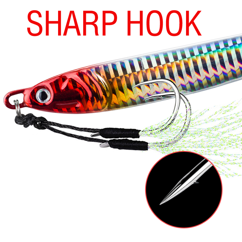 7Pcs 40g 60g 80g 100g Luminous - Fishing Lure Spinnerbait ulasan dan harga