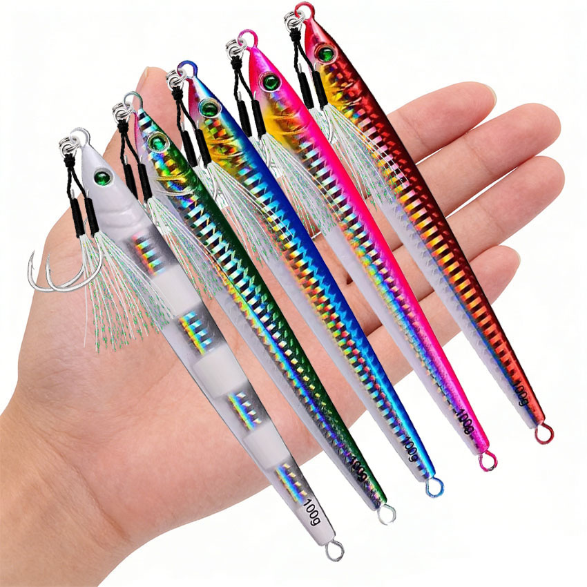 Cast Metal Jig Fishing Lure 5P - Fishing Lure Buzzbait ulasan dan harga