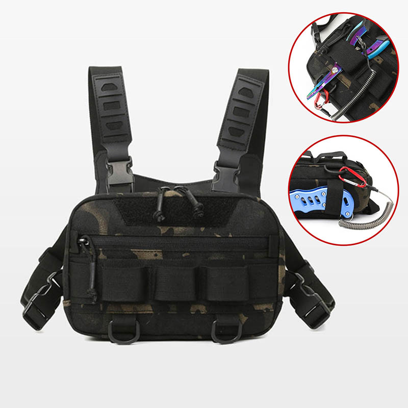 Tactical Chest Rig Backpack Ca - Fishing Lure Making Kit ulasan dan harga