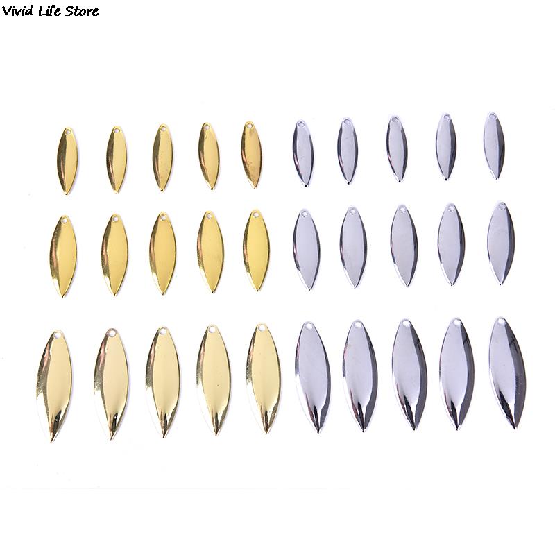 50pcs 45g/50g/75g Metal Willow - Fishing Lure Blade Bait ulasan dan harga