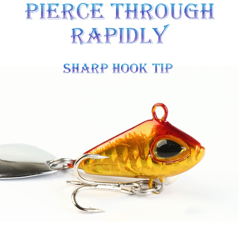 1pc 6/11/18/22g VIB Crankbaits - Fishing Lure Spinnerbait ulasan dan harga