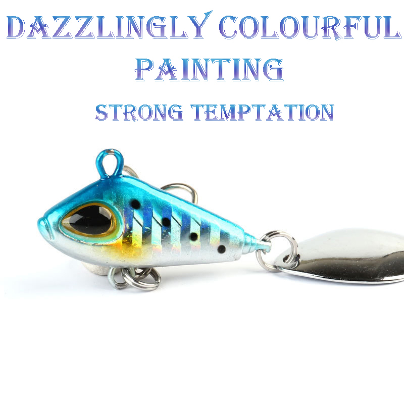 1pc 6/11/18/22g VIB Crankbaits - Fishing Lure Spinnerbait ulasan dan harga