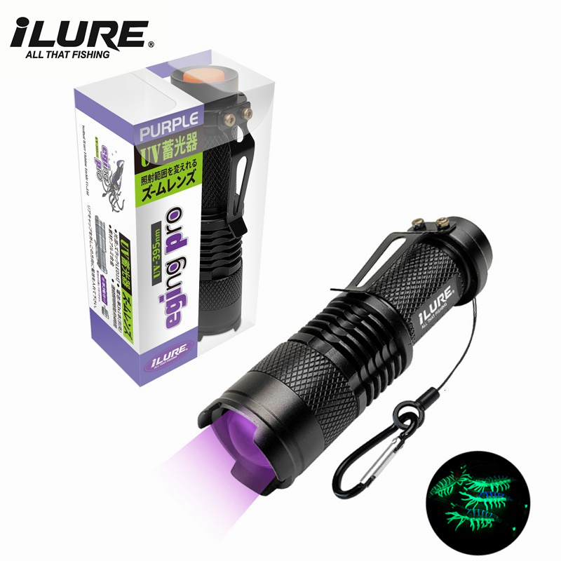 Mini UV Flashlight 395nm Ultra - Fishing Lure Making Kit ulasan dan harga