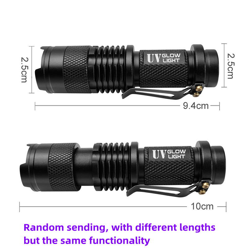 Mini UV Flashlight 395nm Ultra - Fishing Lure Making Kit ulasan dan harga