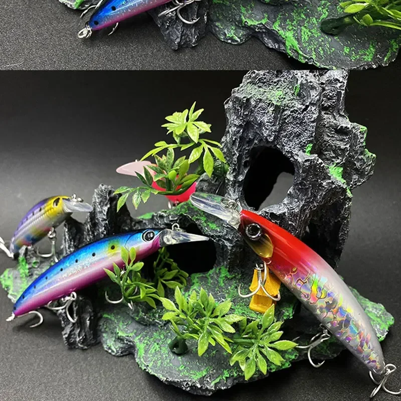 Floating Minnow Fishing Lures  - Fishing Lure Spoon ulasan dan harga