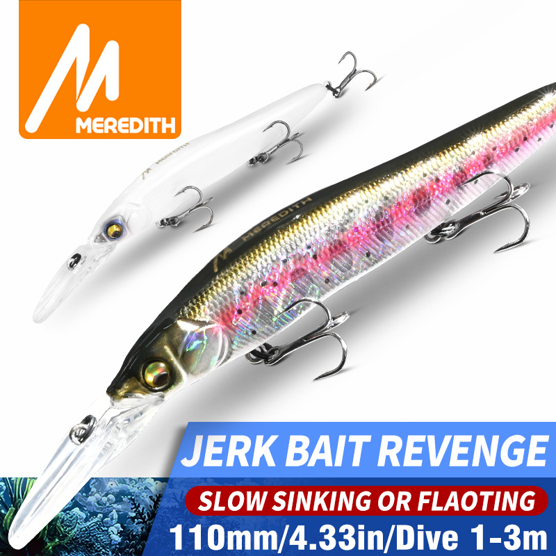 MEREDITH Minnow Wobbler Fishin - Fishing Lure Swimbait ulasan dan harga