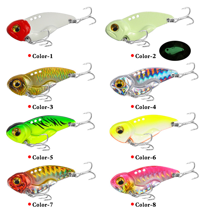 Billings 1Pcs 8g 3.5cm 3D Eyes - Fishing Lure Blade Bait ulasan dan harga