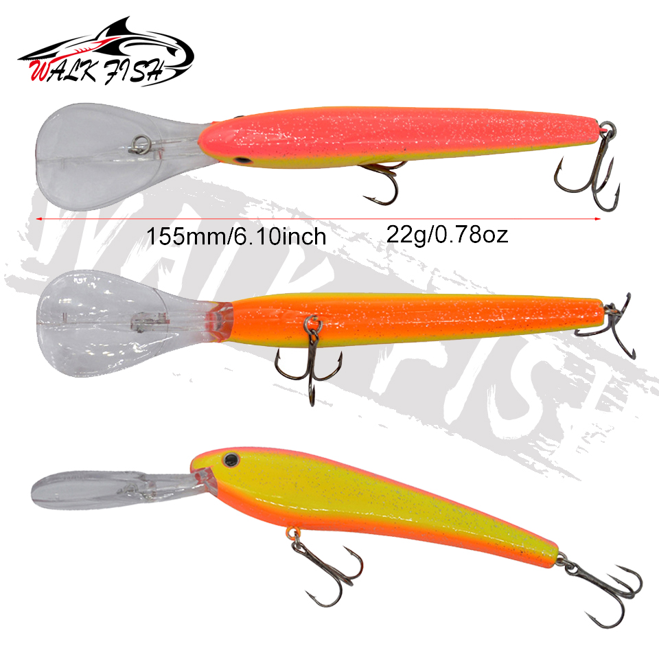 WALK FISH 1PCS Minnow Fishing  - Fishing Lure Swimbait ulasan dan harga
